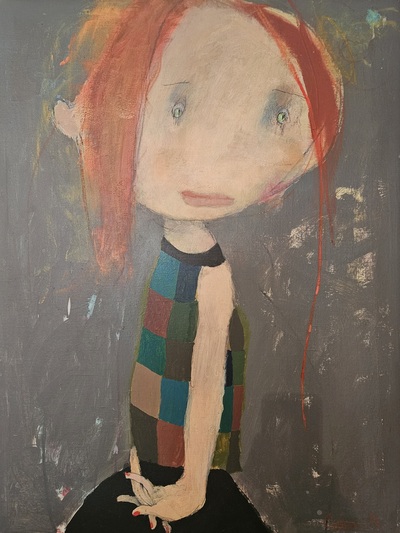 Strawberry
acrylic on canvas  85 x 60 cm
£1000