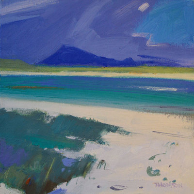 Marion Thomson
High Tide, Uist
oil on board  20 x  20 cms
£450
