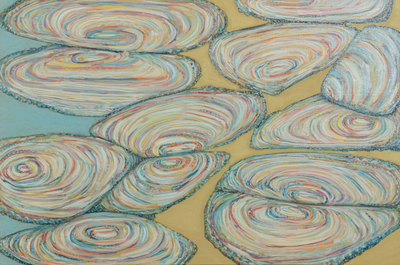 Sarah Kudirka
We Love What We Have, No Matter How Little 	
oil on canvas 60 x 100
£1950