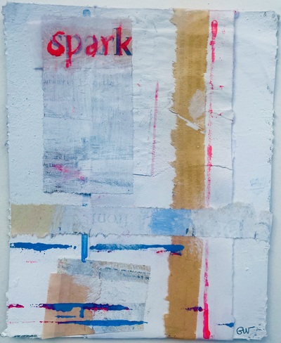 Spark
mixed media collage 15 x 12 cm
£325
SOLD