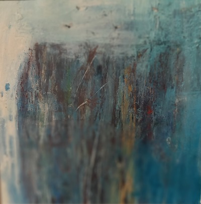 Karen MacWhinnie
Circling
oil  10 x 10 cms
SOLD