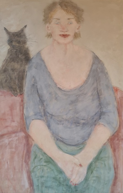 Her Muse
oil on board 98 x 64 cms
SOLD