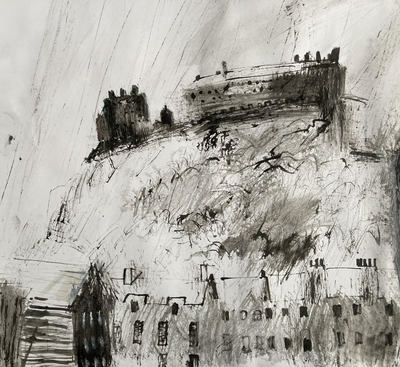 Edinburgh Blizzard
ink on paper 30 x 30 cm
£225 (unframed)