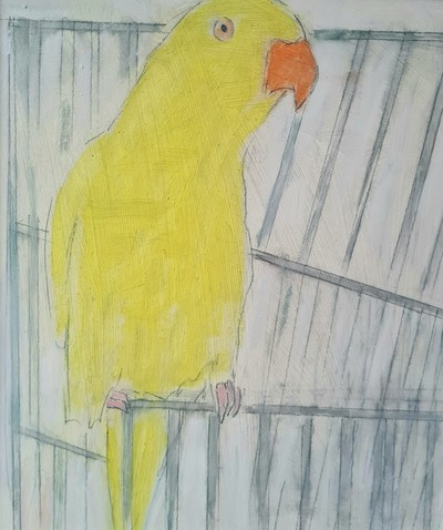 Polly
oil on board 28 x 25 cms
£395