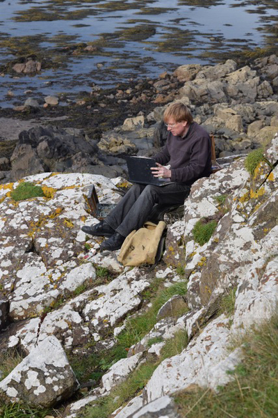 Drawing at Culzean, 2017