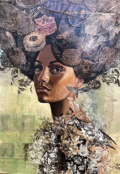 Ian Ritchie RSW
Adia Overton Walker : The Cakewalk
mixed media and acrylic
£1500