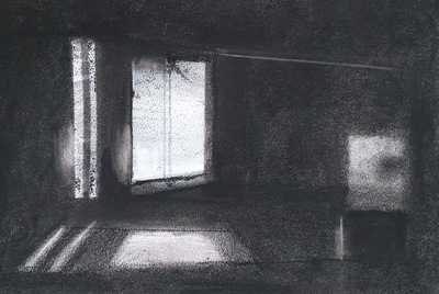Erinclare Scrutton
Morning Shadows
Charcoal on Paper 22 x 30 cm
£350