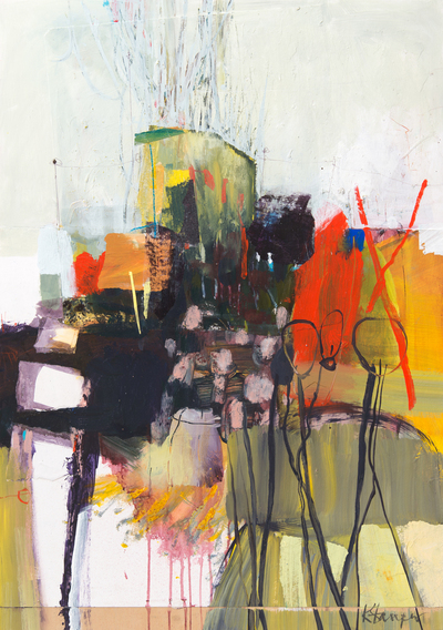Karen Stamper
Allotment Shed I
mixed media 84 x 60 cm
£1600