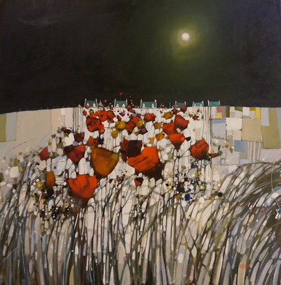 Gordon Wilson
Moonbathed Comrie Community 
Oil  102 x 102 cms
SOLD