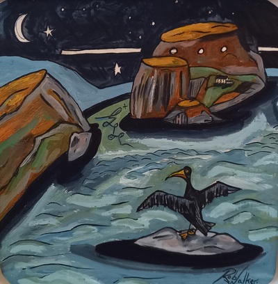Rob Walker
Crinan Shag
Oil  23 x 23 cms
£335