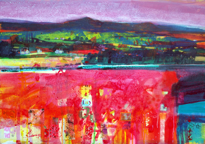 Francis Boag
Moray Farmlands
Acrylic on paper  75 x 100 cms
£7500