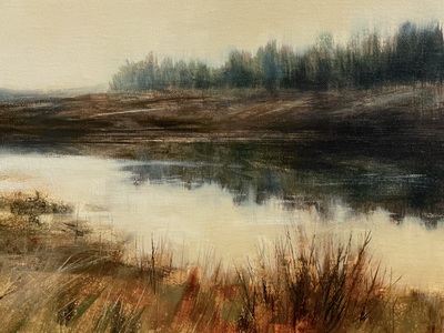 Al Bell
Burncrooks Glassy
Oil on Canvas Panel 36 x 28 cms
£490