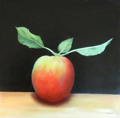 Ruth Corbett
Red Apple
oil on panel  35 x 35 cm
£450