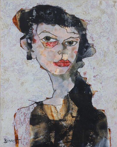 Margaretann Bennett
Dark Tresses
Acrylic 25 x 20 cms
£750