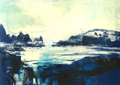 Liz Myhill
Northern Bay I
Mixed media on paper  20 x 28 cms
£380