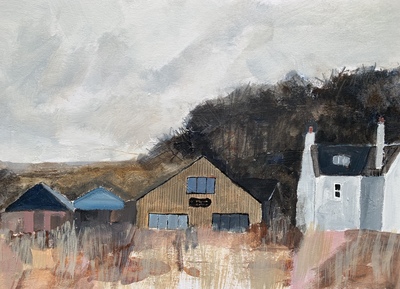 Shore Road
acrylic and mixed media  19 x 29 cms
£325