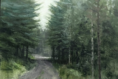Al Bell
Ardgarten Junction
Oil  40 x 60 cms
£1250