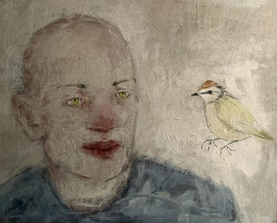 Joyce Gunn Cairns
Great Minds
oil on board 25 x 34 cm
£395