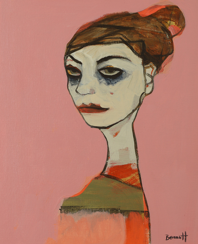 With Grace
acrylic on board
29 x 24 cms
£1200