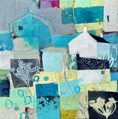Nicole Stevenson
Sea Edge Crofts, Lewis
mixed media 20 x 20 cm
£450