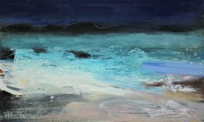 Evening Tide
Oil on board  22 x 38 cms
£650