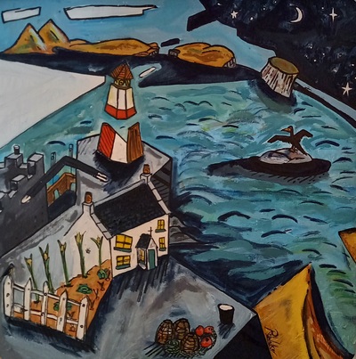 Rob Walker
Crinan Pier
Oil  32 x 32 cms
£450
