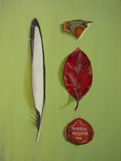 Marsha Burke
Finders Keepers
Oil  40 x 35 cms
£400