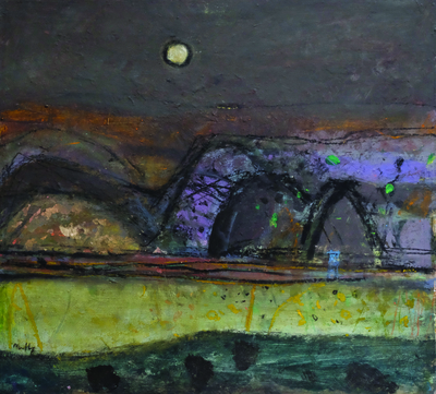 Sandy Murphy RSW RGI PAI
Galloway Moon
acrylic
18 x 20 ins
£1800