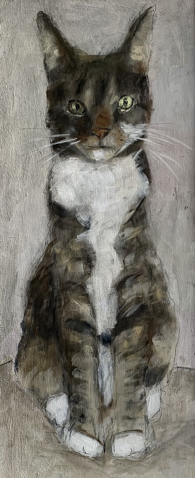 A Rose By Any Other Name
oil on board 56 x 27
£500