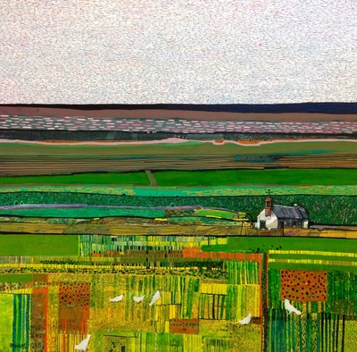 Carol Dewart PAI RSW
As Far As The Eye Can See
gouache 74 x 74 cms
£3000