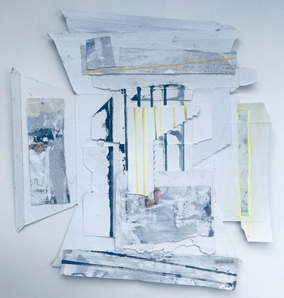 On the Way Up
mixed media collage 28 x 27 cm
£590