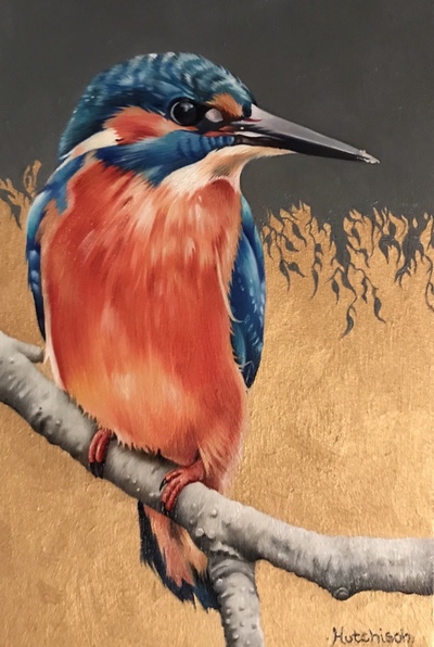 Kingfisher
Oil
20 x 13 cms
£490