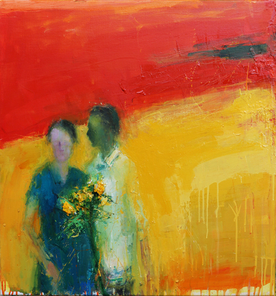 Henry Jabbour
A Lover's Fruit
Oil on linen  81 x 75 cms
£2100
SOLD
