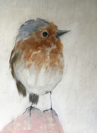 Joyce Gunn Cairns
Wee Fattie
Oil on board  29 x 21 cms
£345
SOLD