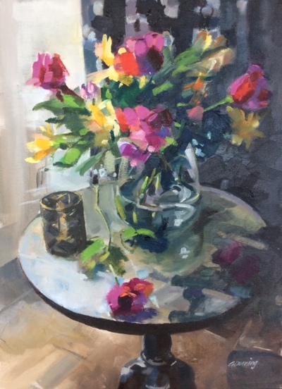 Geraldine Durning
Lustrous Corner
Oil on canvas  40 x 30 cms
SOLD