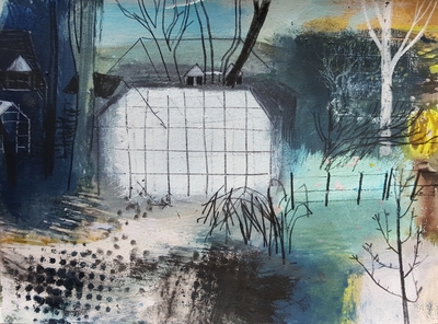 December in the Greenhouse	
oil on paper 21 x 29 cm
£395