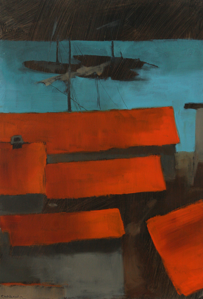 Jane Gardiner
A Roman Waterfront
30 x 20 cms
£400