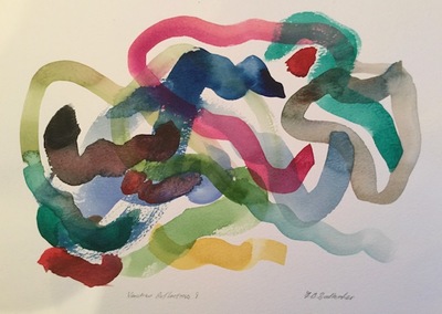 Frank Gallacher
Venetian Reflections 9 
Watercolour 30 x 38 cms
£400