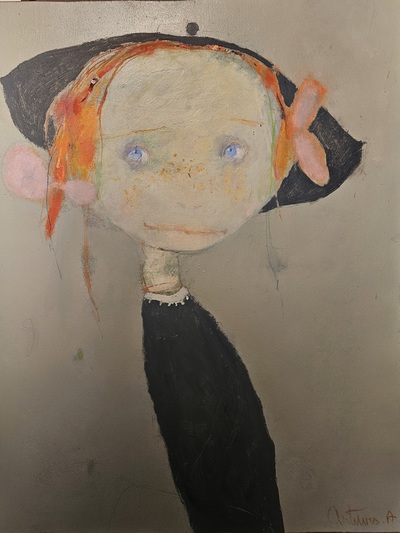 Pink Bows
acrylic on canvas  80 x 60 cm
£950