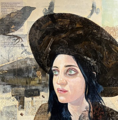 Ian Ritchie RSW
The Ballad of Kate McCannon (based on a song by Canadian country singer Colter Wall)
mixed media
£2500
