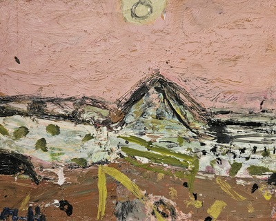 Sandy Murphy RGI PAI
Pink Sky
oil on board 17 x 22 cm
£350 (unframed)