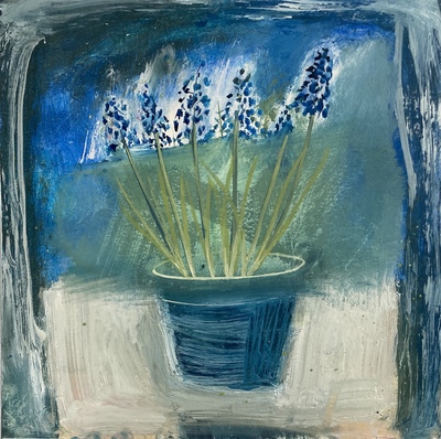 Muscari Late Winter
Oil on paper 30 x 30 cm
£395 (unframed)
