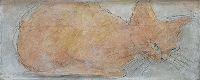 Golden Eyes
Joyce Gunn Cairns
oil on board 12 x 30 cm
SOLD
