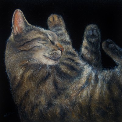 Nestled
oil on gesso board 20 x 20 cm
£400