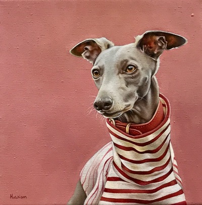 Susan Hutchison
Dapper Dog
Oil on canvas 20 x 20 cms
£750
SOLD