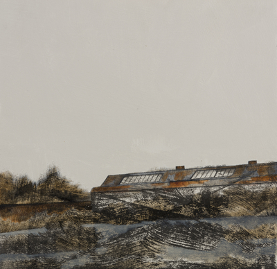 Cate Inglis
Post-Industrial
monotype and oil on board  25 x 25 cms
£500
