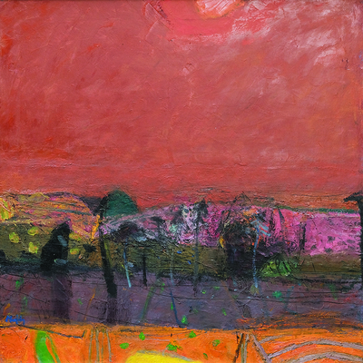 Red Sky, Autumn
oil on linen  76 x 76 cm
SOLD