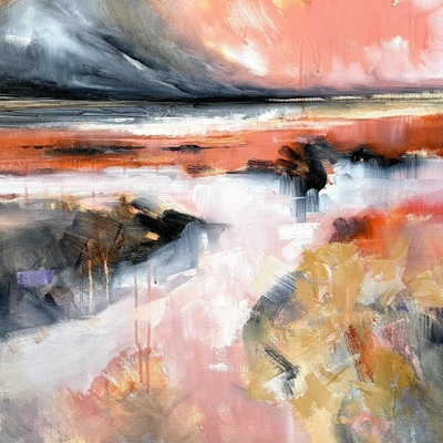 Leaving with the Tide
oil on canvas 70 x 70 cm
£1200