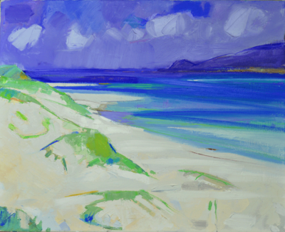 Marion Thomson
High Tide Ardnave, Islay 
Oil  40 x 50 cms
£950