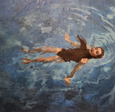 Amber Carter
Floating I
oil on board 44 x 44 cm
£950